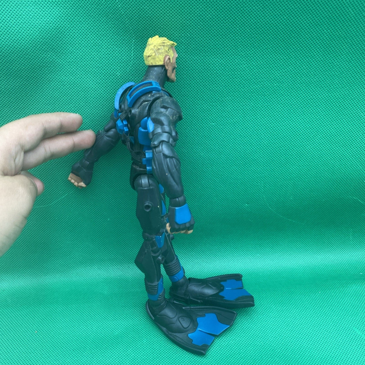 2005 Hasbro G.I. Joe ARAH Sigma 6 8" Figure - Duke Sea Ops With Flippers