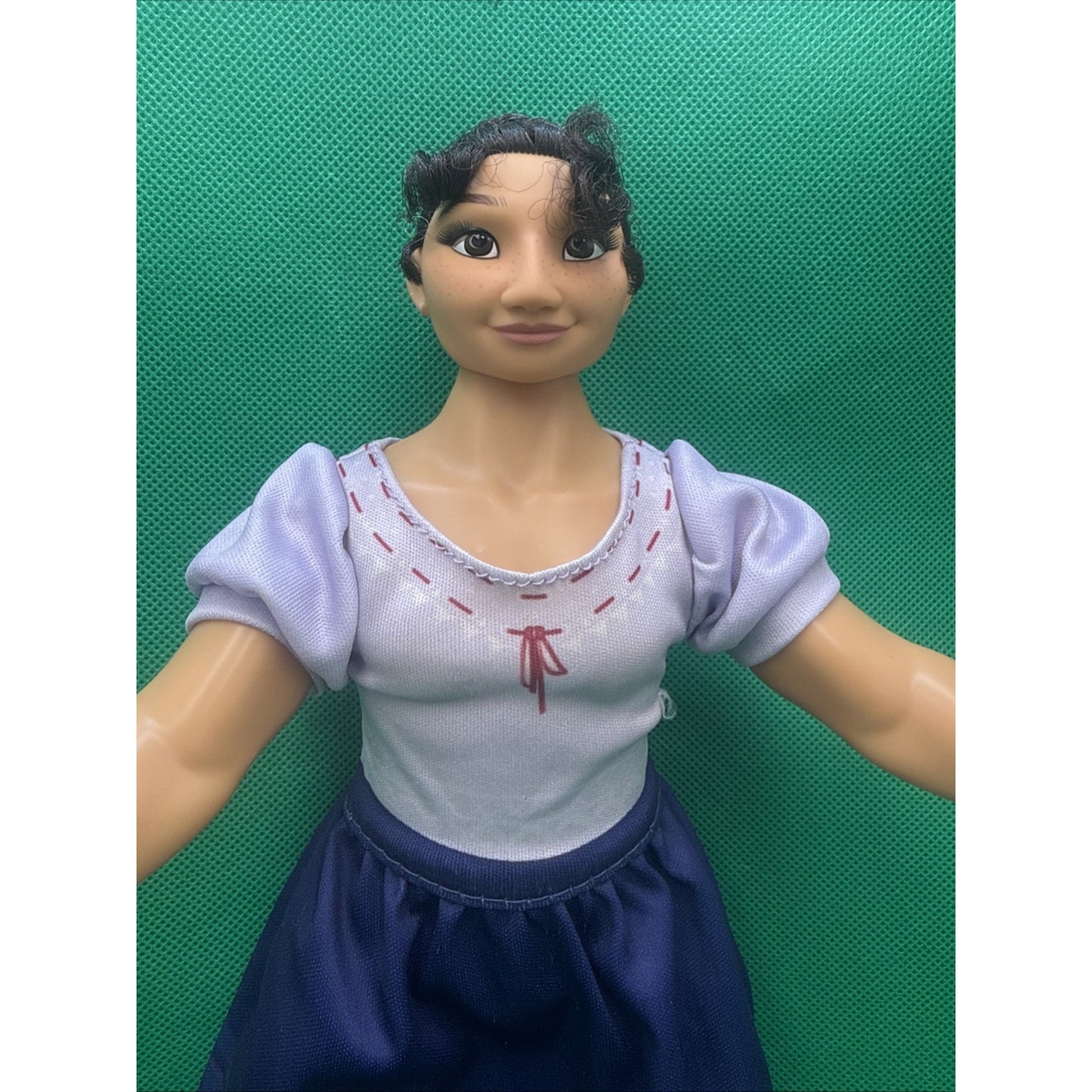 Disney Encanto Luisa Madrigal Strong 12" Fashion Doll Purple Dress No Shoes