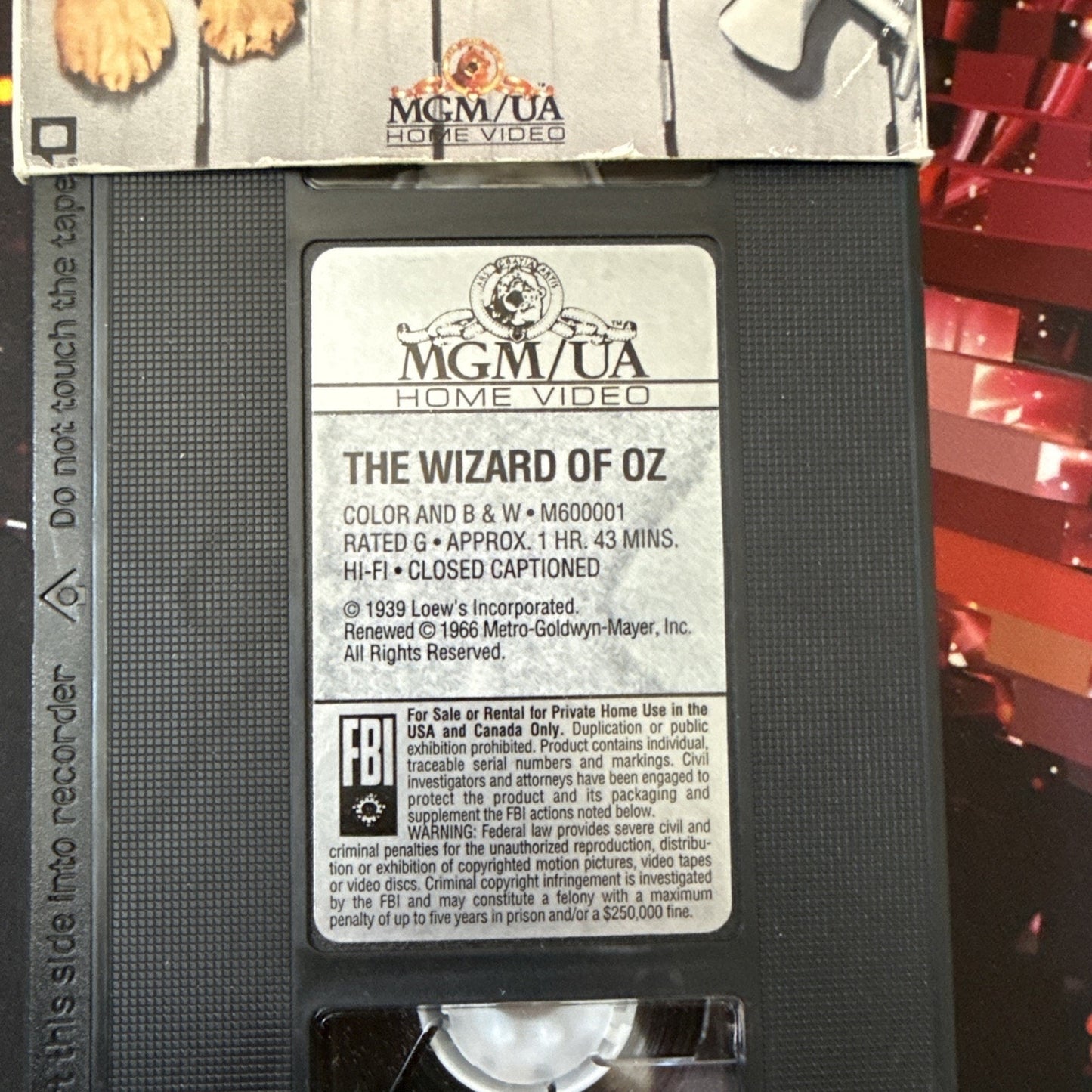 The Wizard of Oz (VHS, 1996)