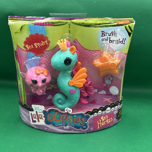 NEW (Bent Box) Lala Oopsies Sea Horse Bundle Lalaloopsy Mini Doll Lalaoopsies