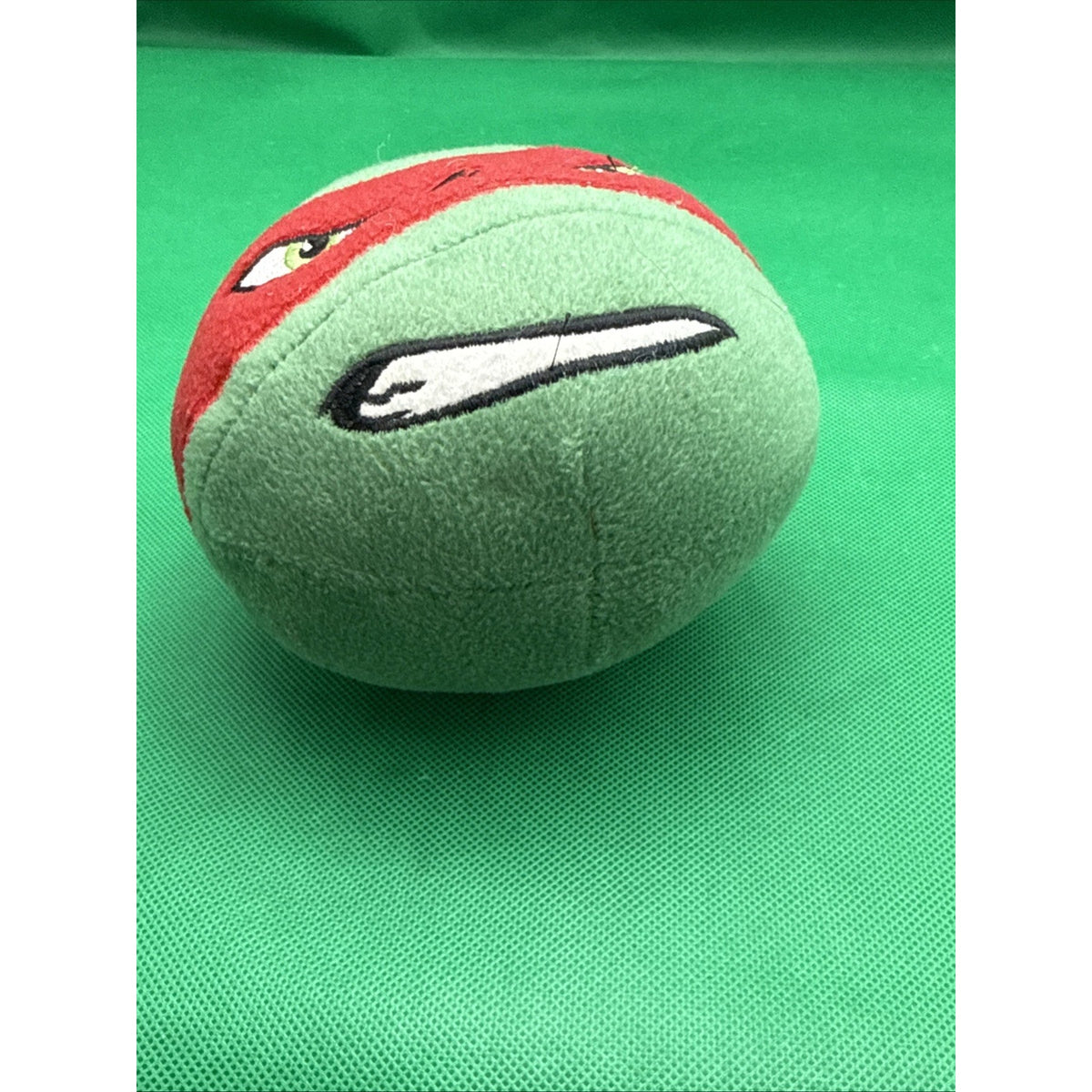 TEENAGE MUTANT NINJA TURTLES RAPHAEL HEAD BALL 5" Plush Stuffed Animal Toy