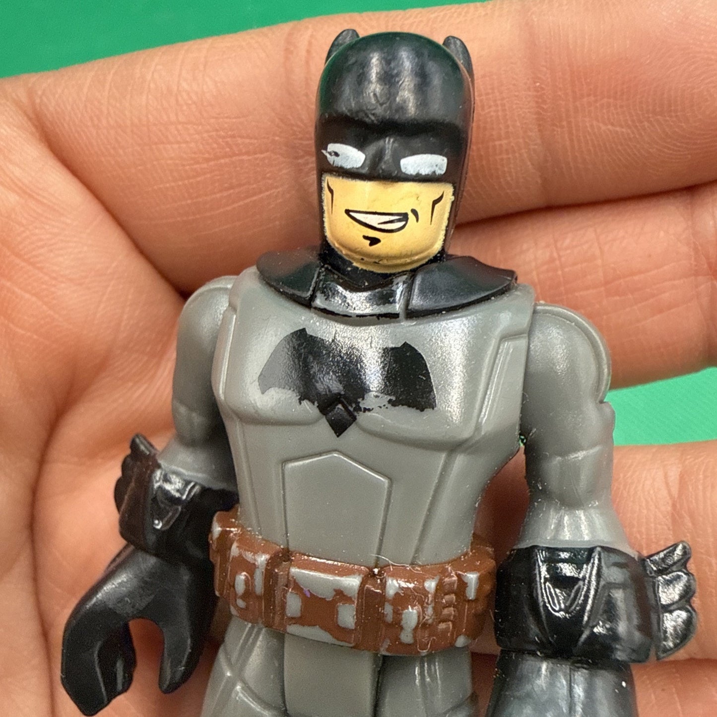 Imaginext DC Comics BATMAN Action Figure Gray Suit