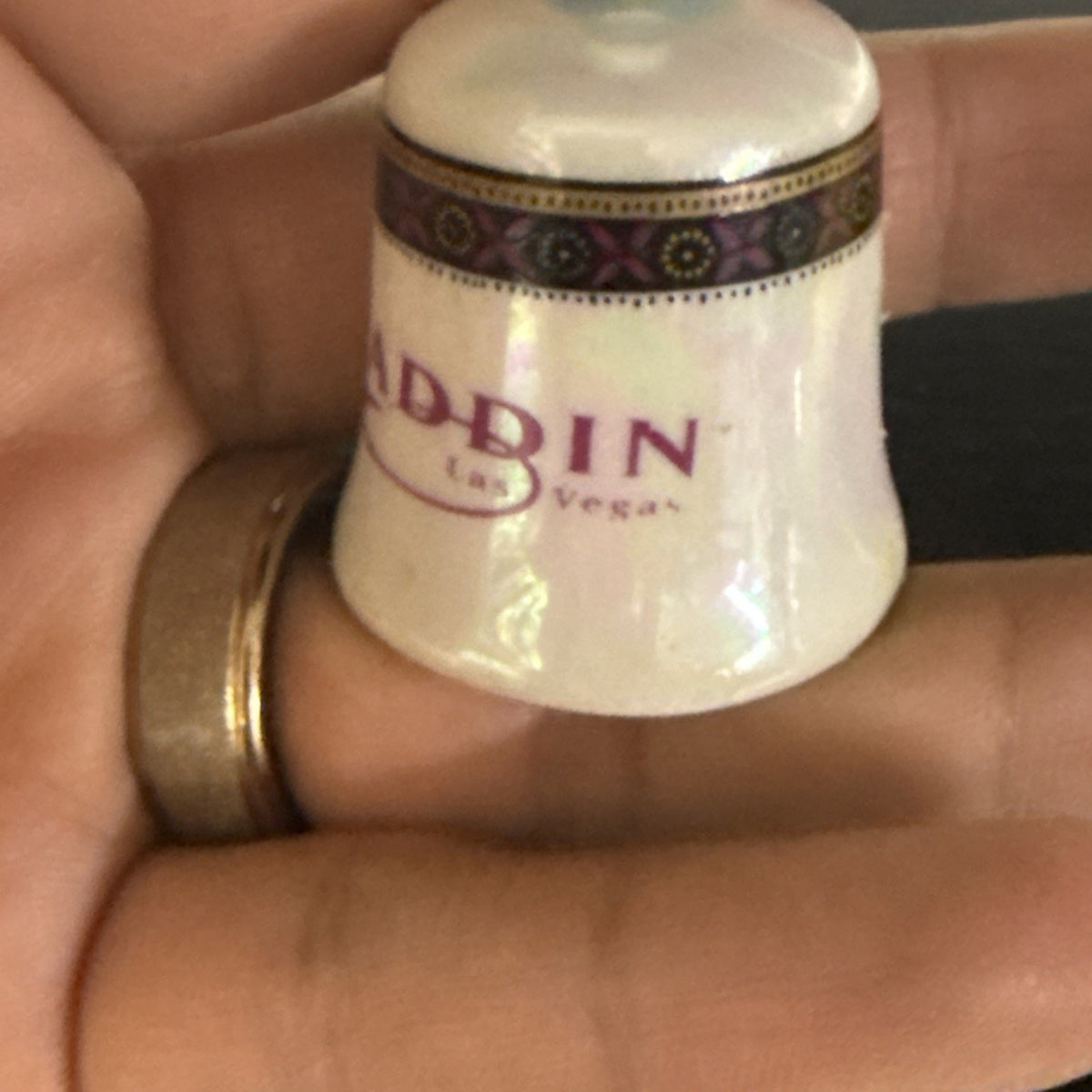 Vintage Collectible Aladdin Las Vegas Souvenir Bell