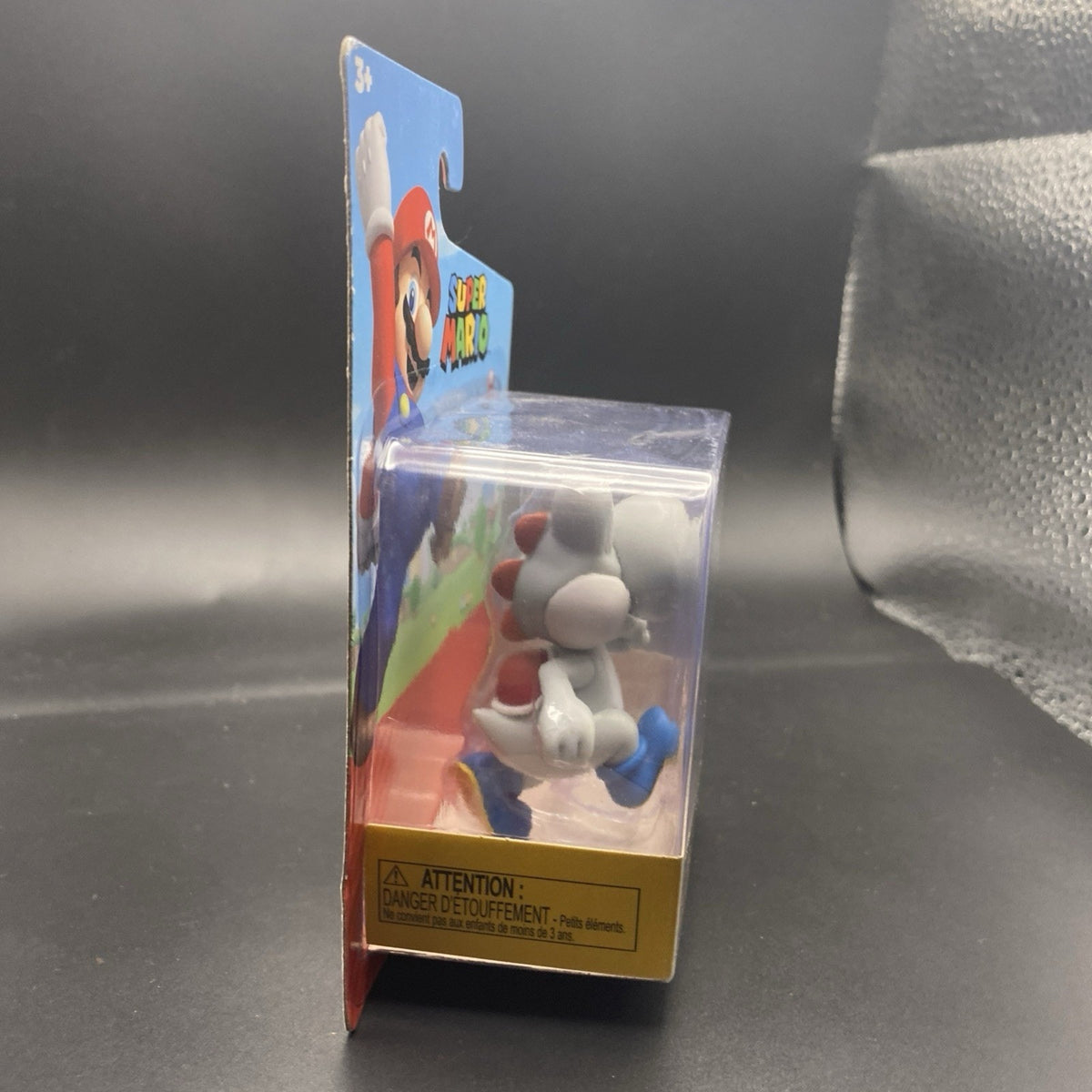 NEW Jakks Pacific 41145 World of Nintendo 2.5" Mario WHITE YOSHI Mini-Figure