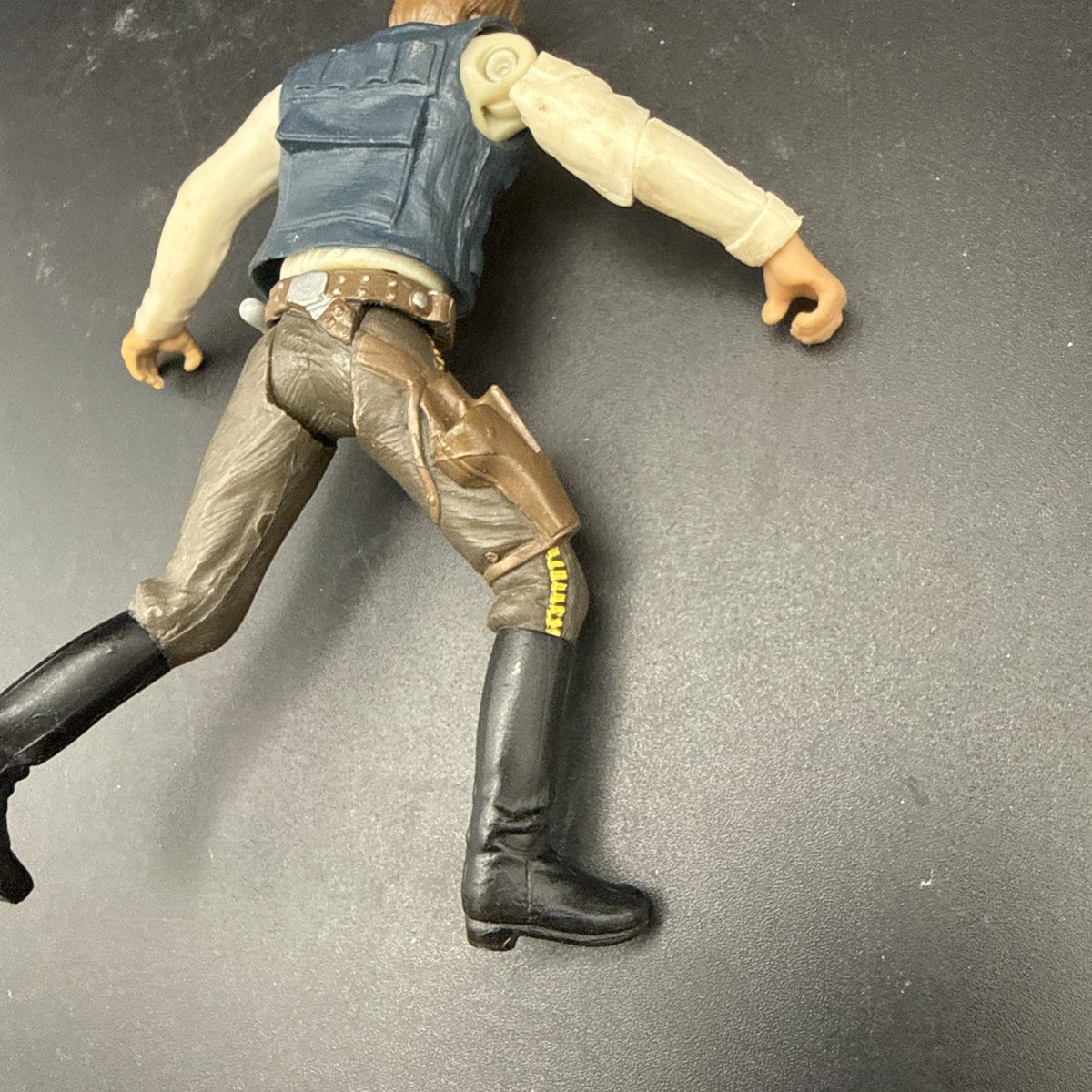 Hasbro Star Wars Saga 2001 ROTJ Han Solo Endor Raid Action Figure 3.75”