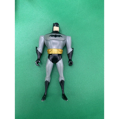 Batman 1998 The Animated Series Batman Gray Black Mattel Figure No Cape