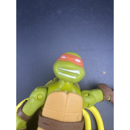2013 Playmates Viacom TMNT Teenage Mutant Ninja Turtles Michelangelo 4" Figure