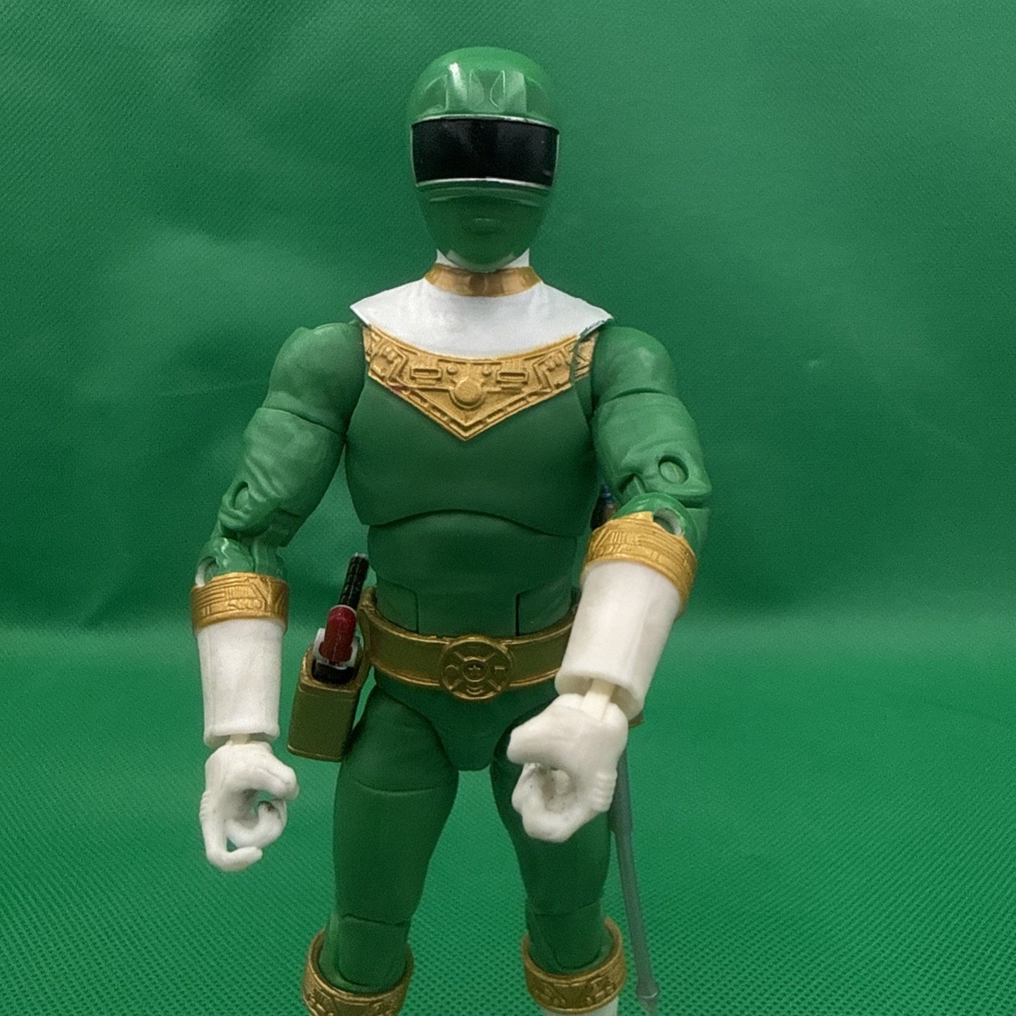 Power Rangers Lightning Collection Zeo Ranger Green 6" LOOSE Action Figure