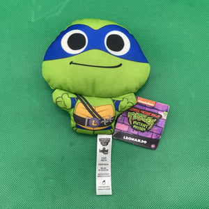 TMNT Mutant Mayhem Leonardo Plush Legend Toys P6017A Blue Mask 2024 NWT