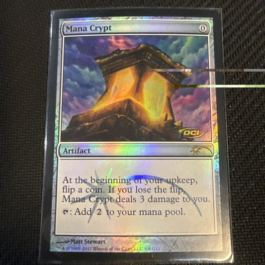 Mana Crypt (Judge Promo) FOIL NM MTG CARD