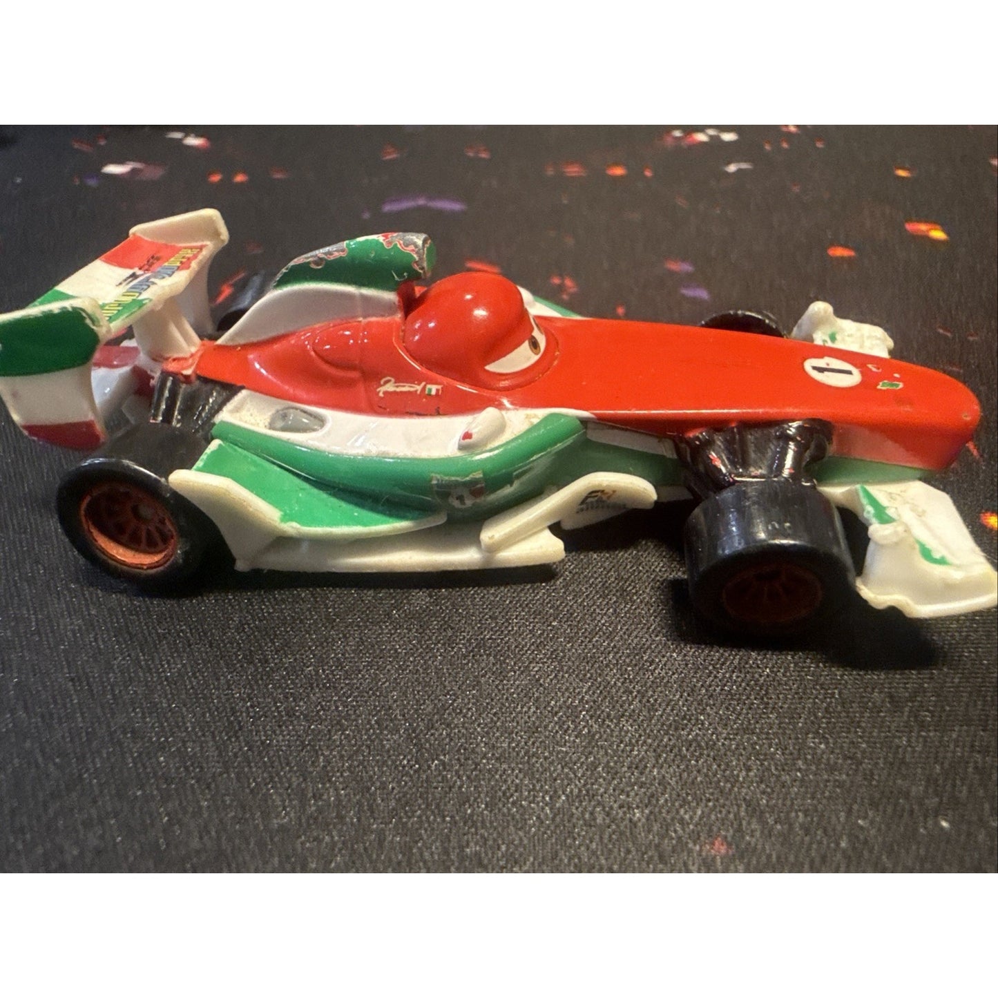 Disney Pixar Cars Francesco Bernoulli Race Racing Vehicle Mattel