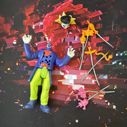 beetlejuice action figure shish kebab kenner 1989 kenner collectible Damaged
