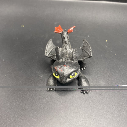 How to Train Your Dragon TOOTHLESS Mini Figure 3" Loose 2013 Toy Statue PVC Cute