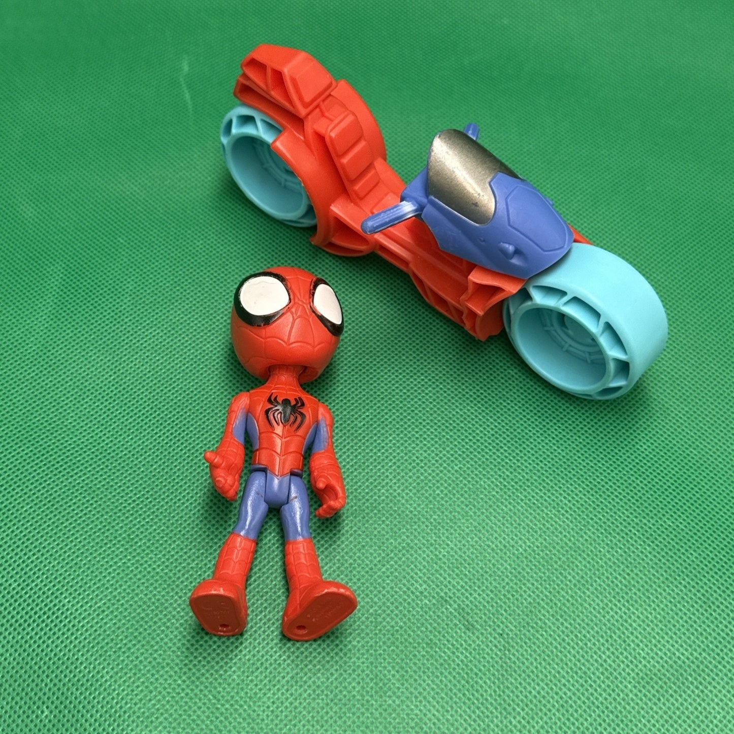 Spidey and His Amazing Friends Figure on Motorcycle