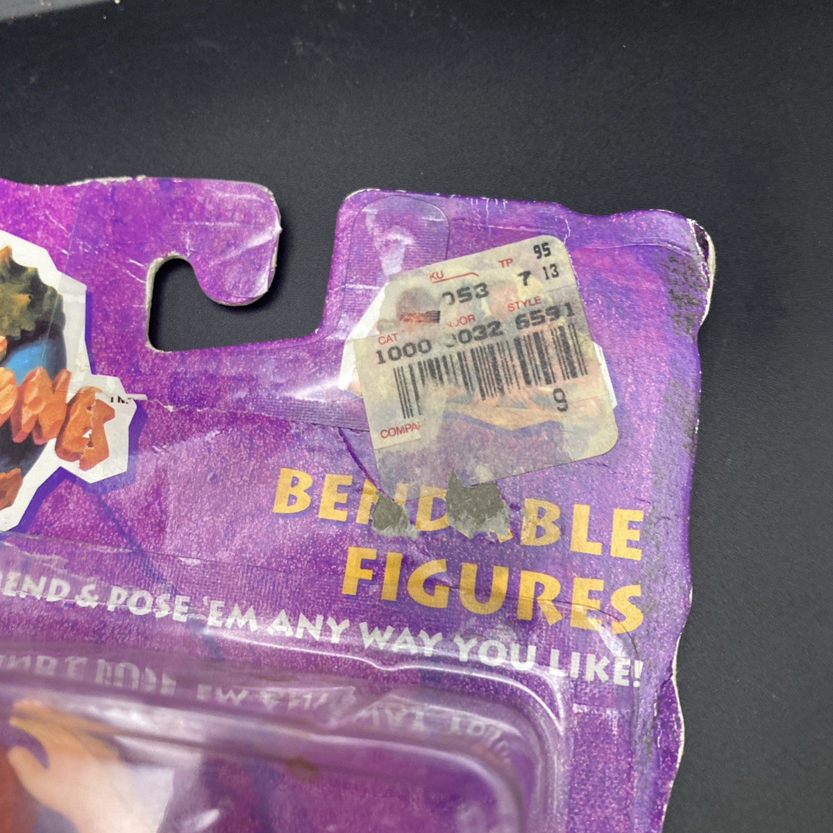 Mattel 1993 THE FLINTSTONES #65912 Bendable & Poseable WILMA Figure,