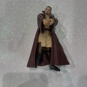 2002 Hasbro Star Wars - Episode I The Phantom Menace- Qui-Gon Jinn Action Figure