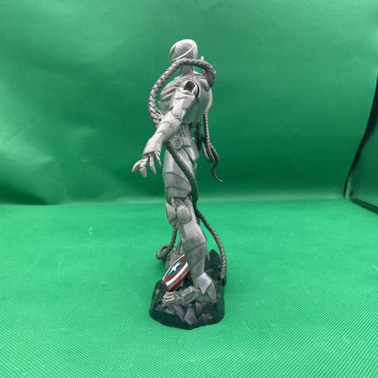 Hasbro Marvel Playmation Ultron Figure Display Base Plastic Gray Red Black 7in