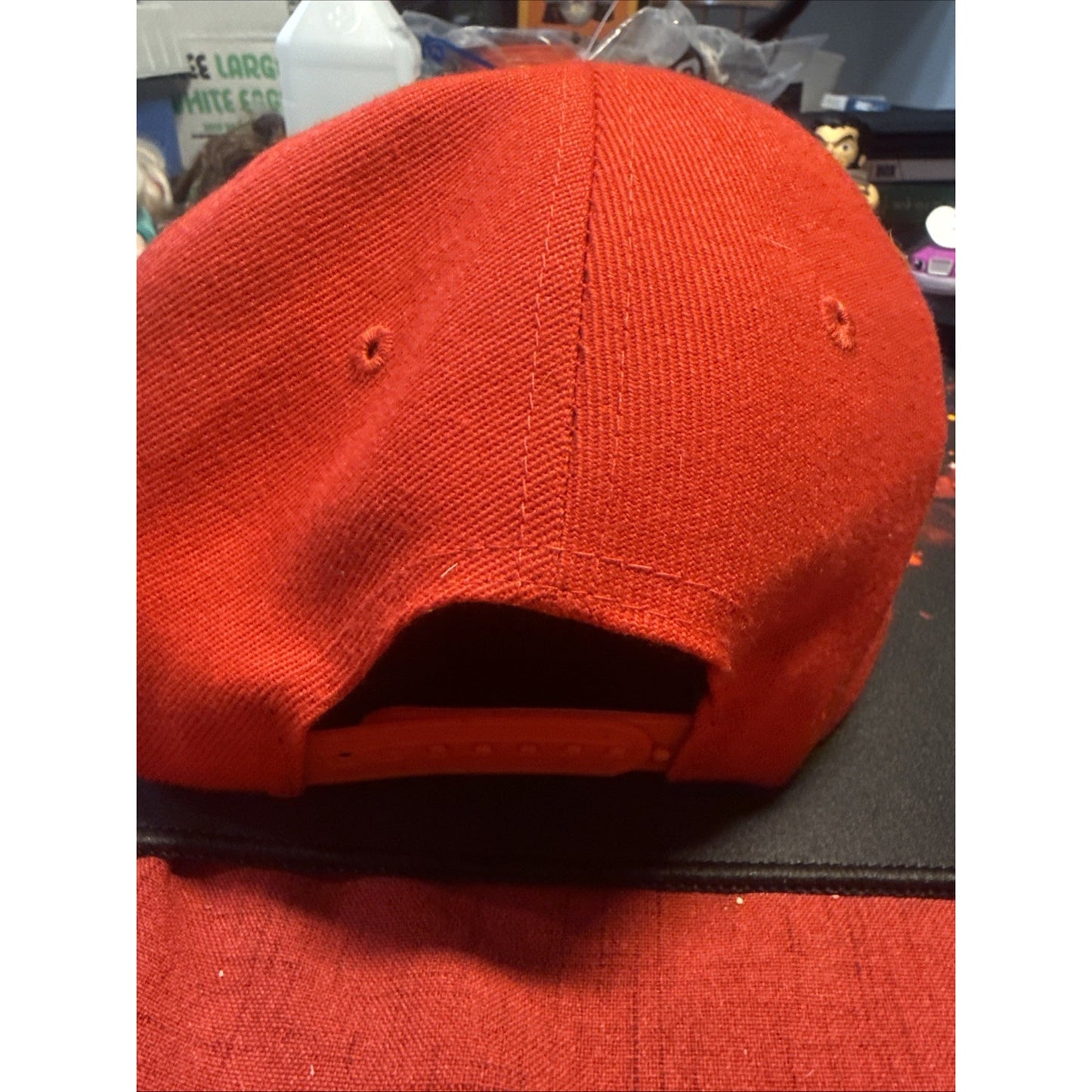 Elope Red Bricky Blocks Adjustable Snapback Baseball Cap