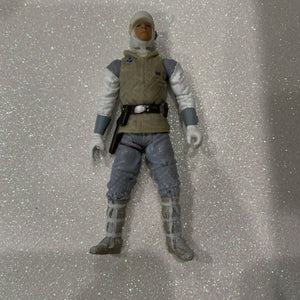 Hasbro Star Wars TVC Luke Skywalker Hoth Gear 3.75 Inch Loose Figure.