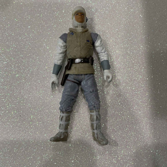 Hasbro Star Wars TVC Luke Skywalker Hoth Gear 3.75 Inch Loose Figure.