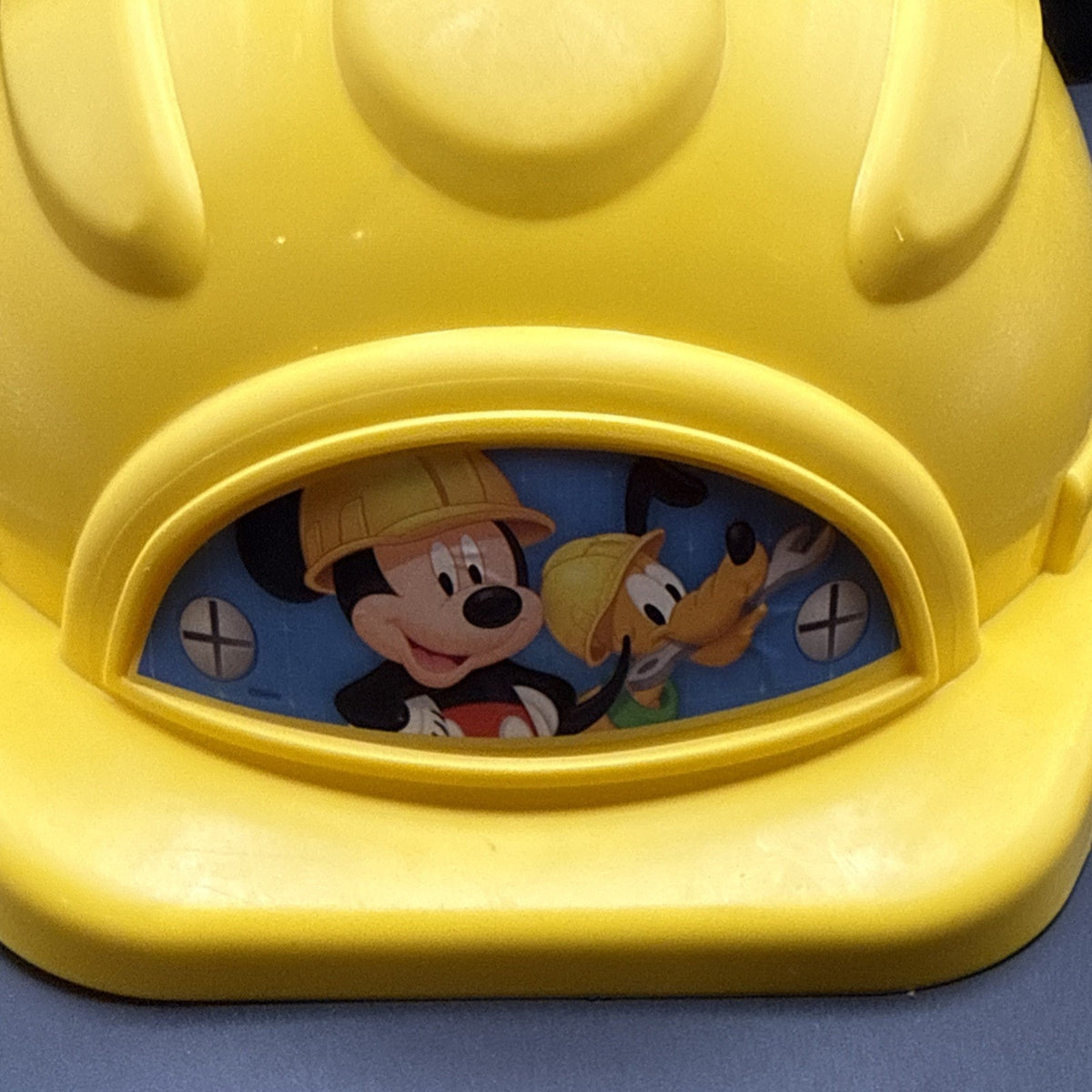Just Play Disney Mickey Mouse Ears Yellow Construction Hard Hat Kids Toy