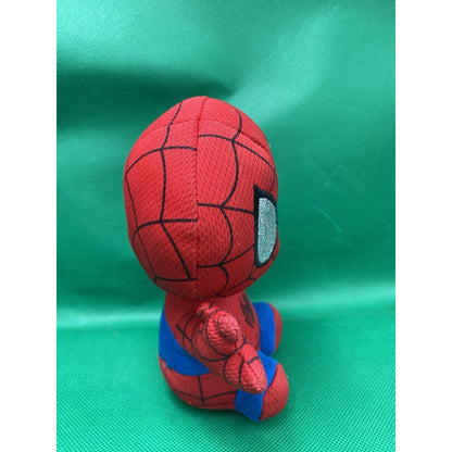 TY Marvel Baby Spider-Man 6" Mini Beanie Sitting Plush Glitter Eyes 2022
