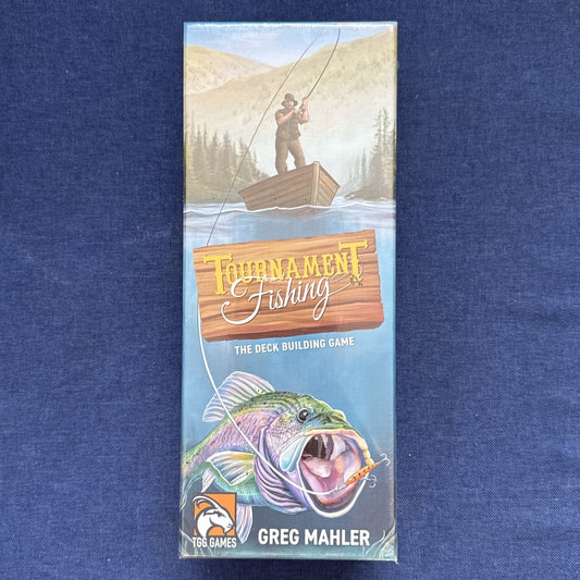 TGG Games Board Game Tournament Fishing - The Deckbuilding Game Box SEALED