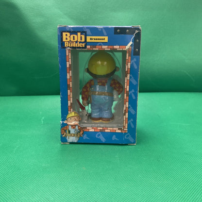 Bob the Builder Hanging Christmas Ornament Resin Character Small 2004 Read Desc.