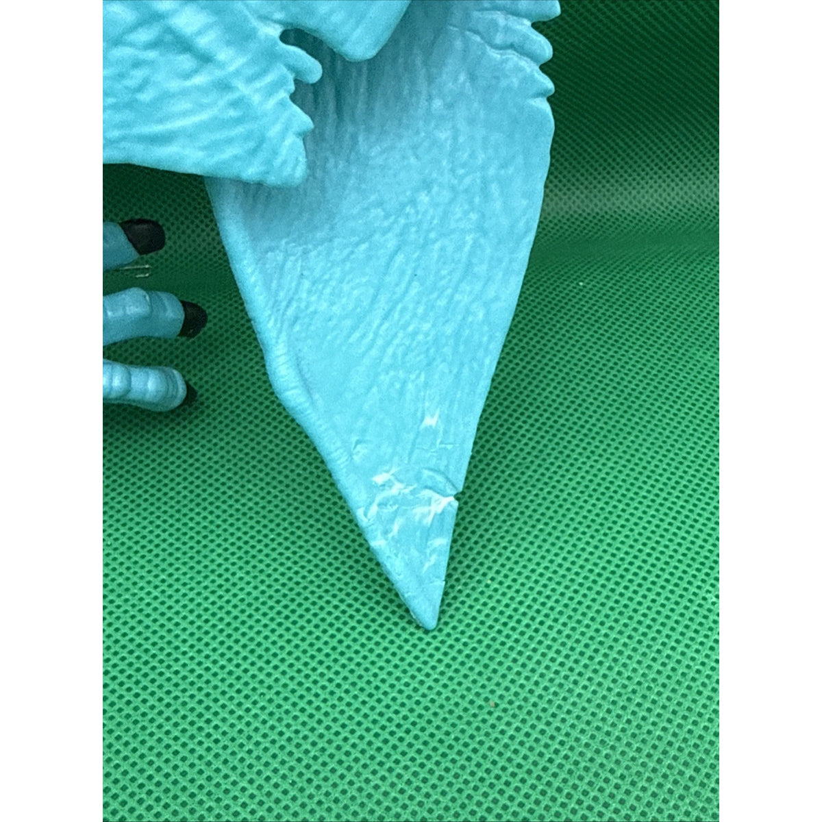 Blue & White Pteranodon Pterosaur Winged Flying Dinosaur Toy Figure