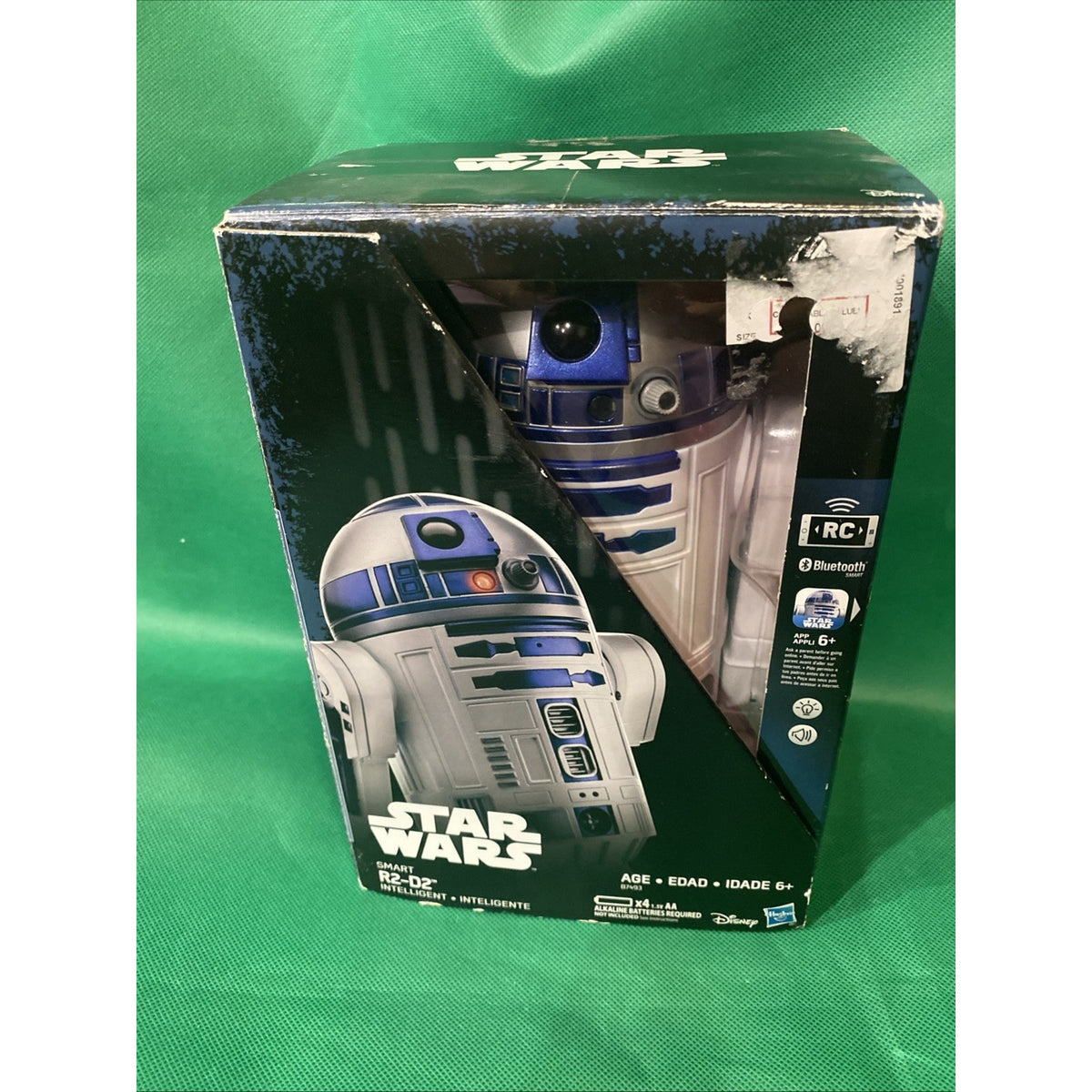 Hasbro Star Wars R2-D2 Remote Control Robot Rc Smart App [DAMAGED BOX]