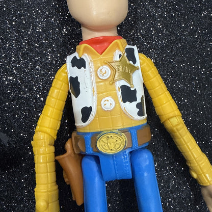 Disney Pixar Toy Story Woody Poseable Doll 9" Action Figure 2017 Mattel *USED*