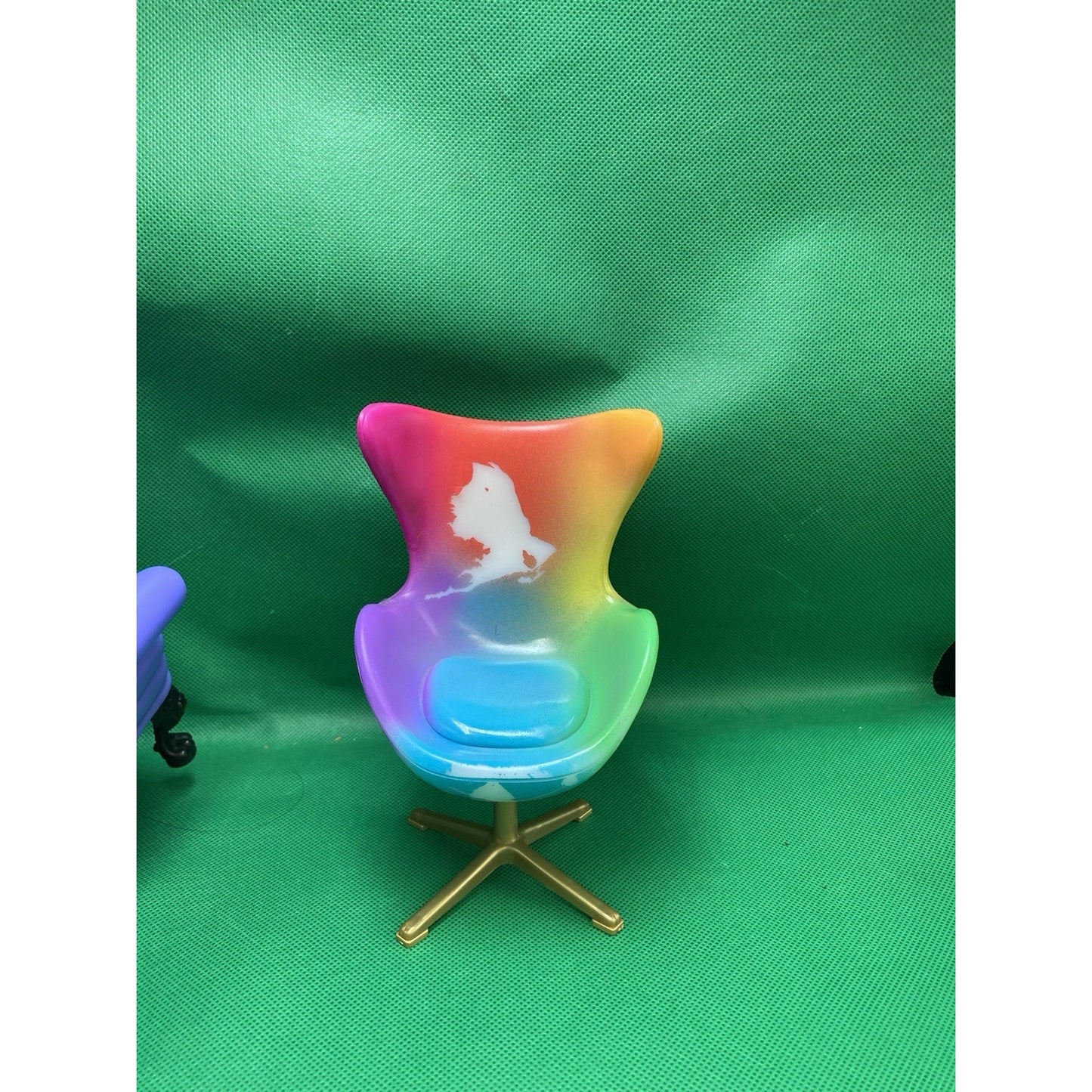 Rainbow High Doll House Lounge Chair Furniture fits 12" Dolls Barbie Rainbow