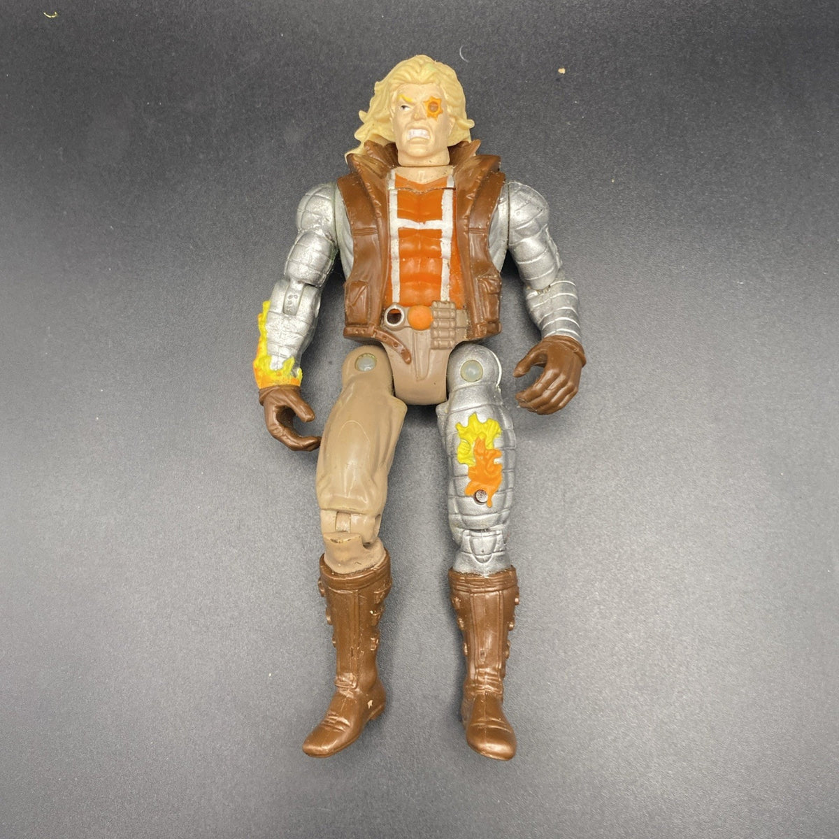 1995 Marvel Toy Biz Ghost Rider Armored Blaze Action Figure not working C267