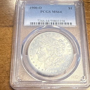 1900-0 PCGS Morgan Dollar PCGS MS64