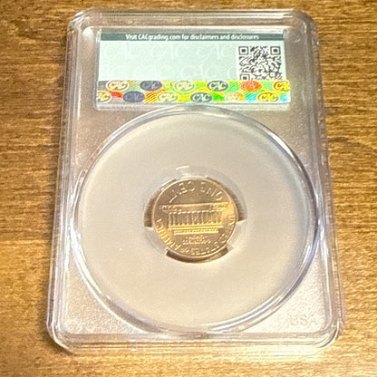 1967 1 C Ca Sms Ms 65 Red Special Mint Set Penny