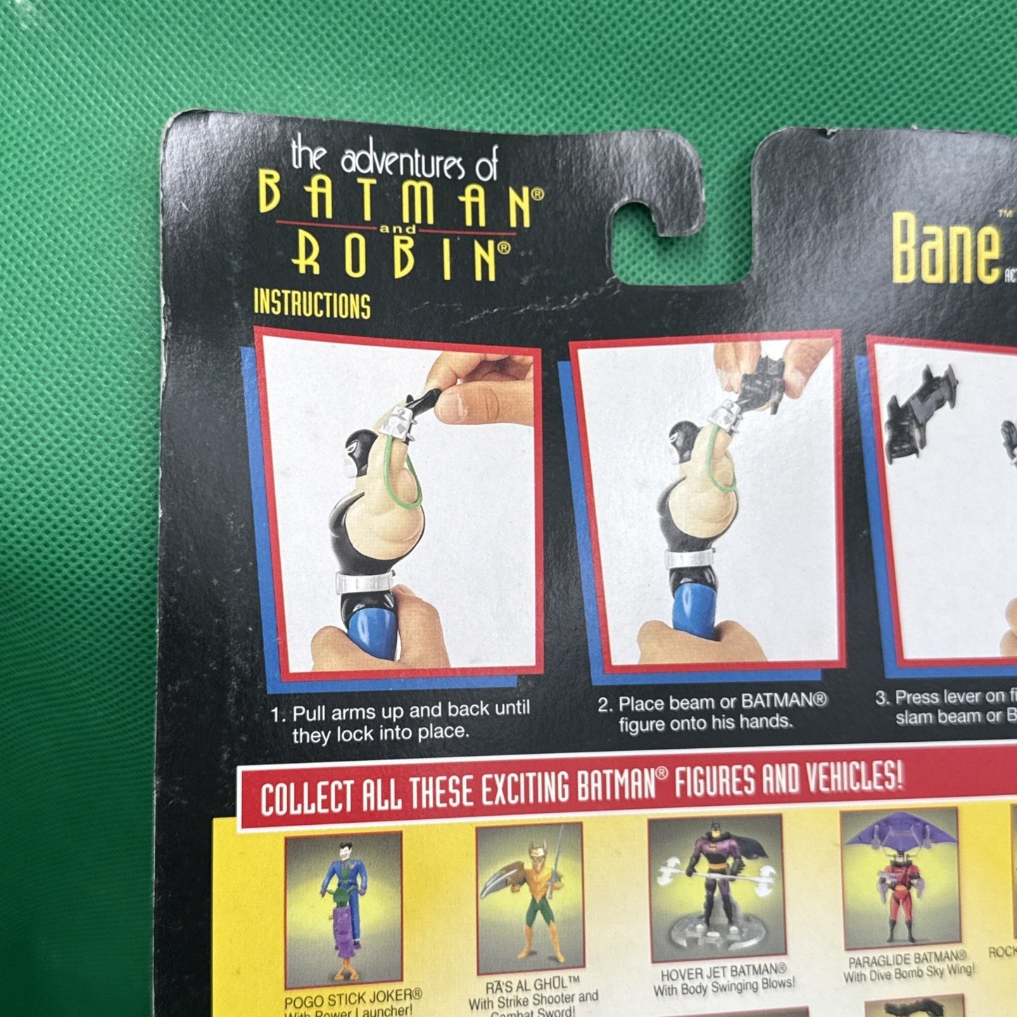 DC Comics Animated Adventures of Batman & Robin Bane 5 Action Figure 1995 Kenner