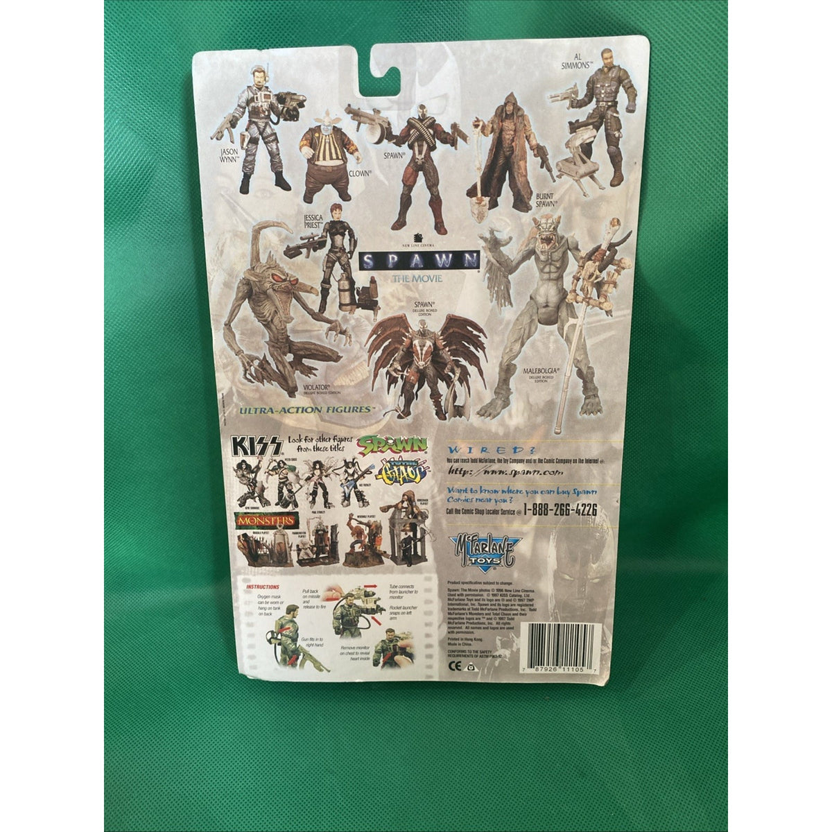 Spawn The Movie Jason Wynn 1997 McFarlane Toys new in package