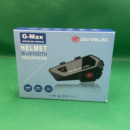 GEARELEC Gmax Motorcycle Bluetooth Headset