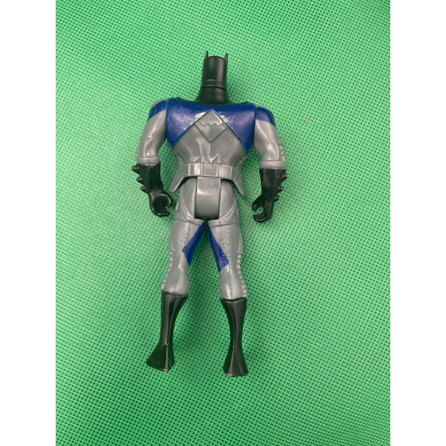 Kenner Vintage 1994 Gray Batman Superhero Action Figure DC Comics Neon Green Toy