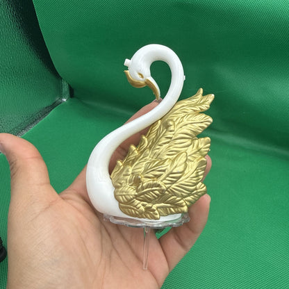 Swan Cake Topper Wedding Anniversary Birthday Cake Decoration Party Decor