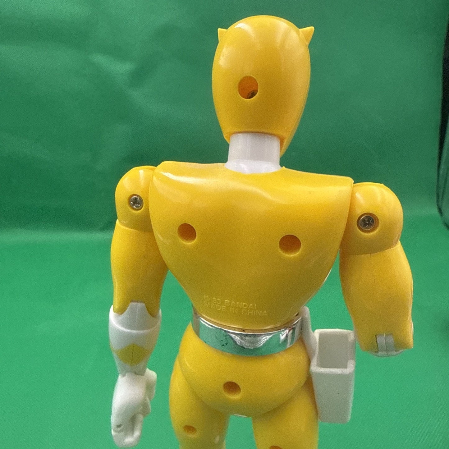 Vintage Bandai Mighty Morphin Power Rangers Yellow Ranger 8” Figure 1993 Loose