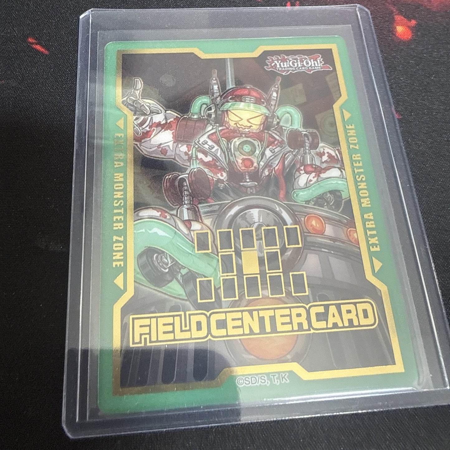 Yugioh Kewl Tune Track Maker Field Center Foil Token Promo Card - First Edition