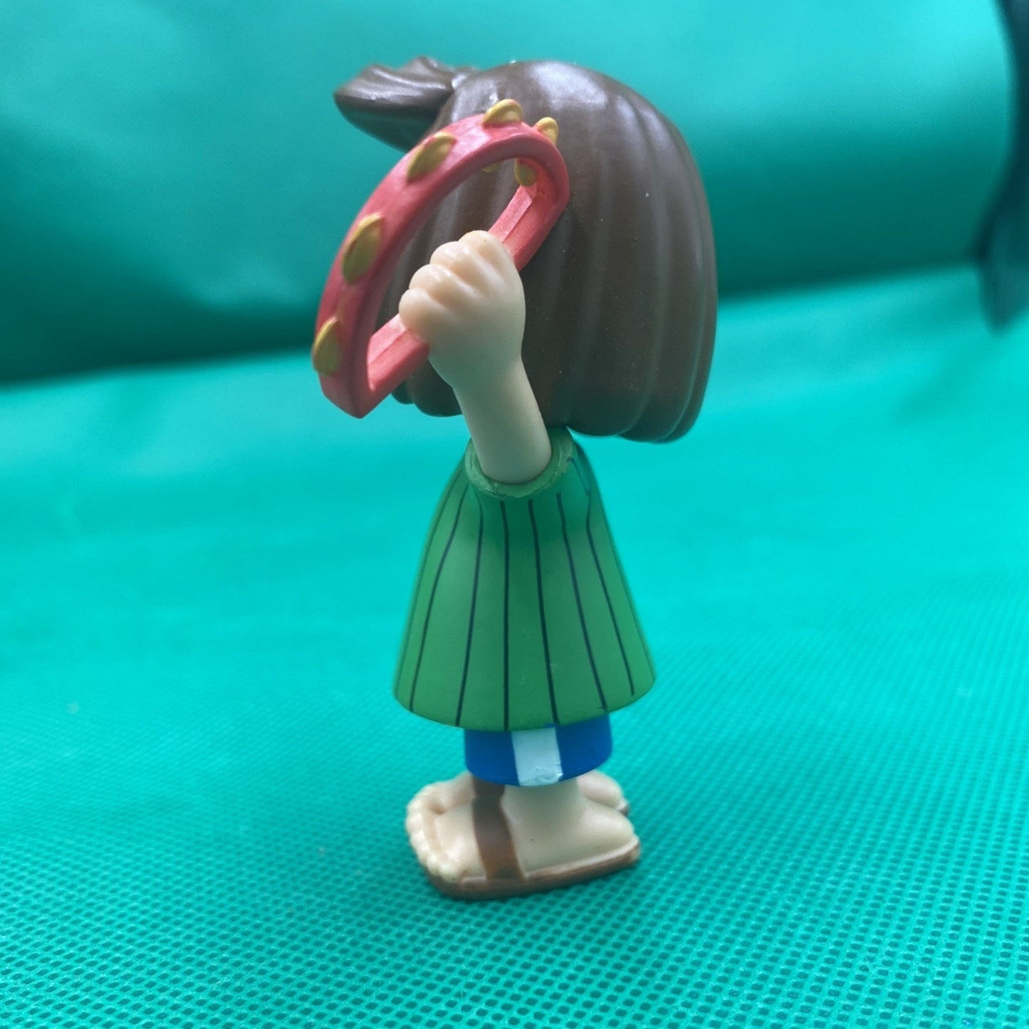 JP Peanuts Peppermint Patty Tambourine 3 inch PVC Figure Toy Cake Topper* B3