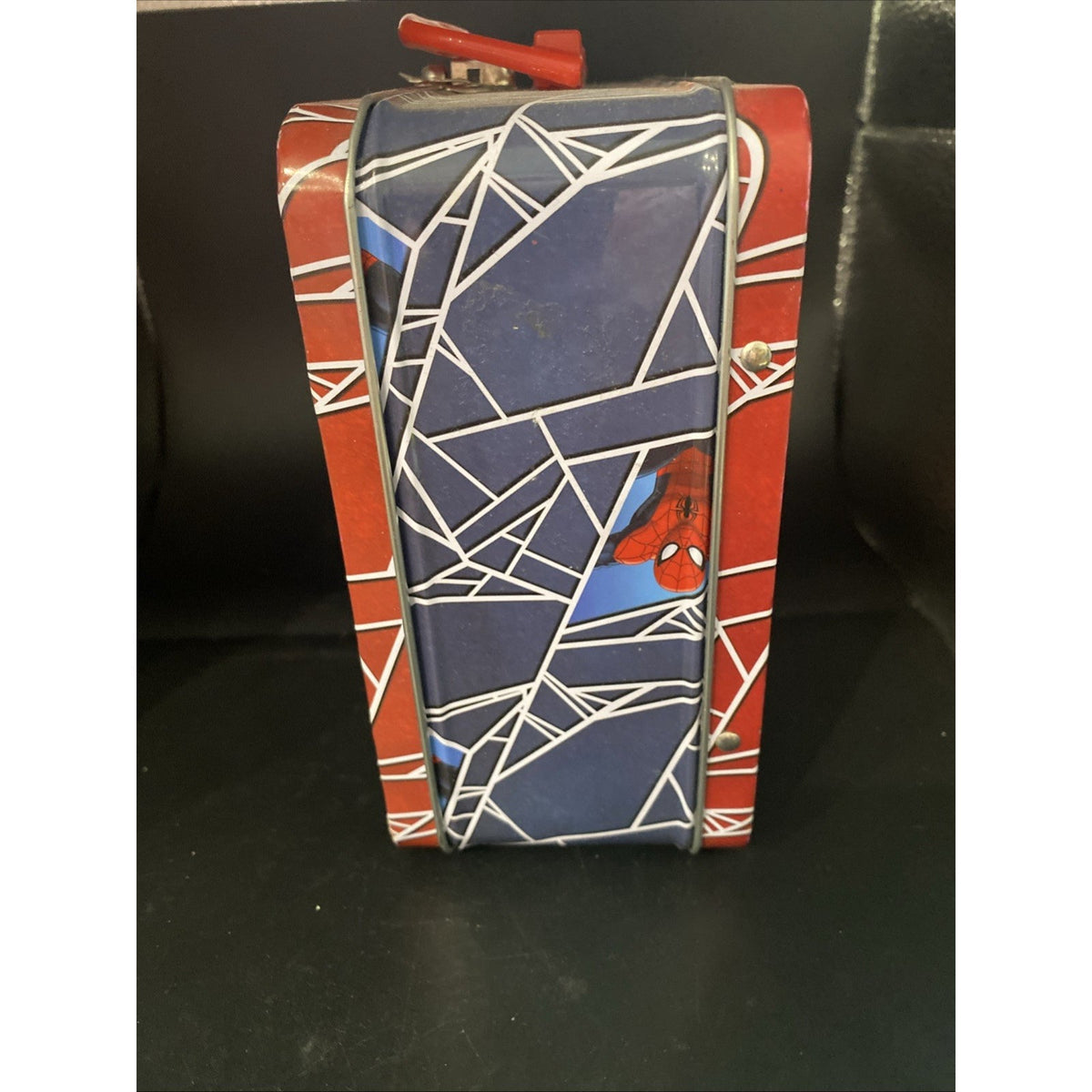 Spider-man ~3D Edition ~Marvel Comics ~Tin Lunch Box GUC