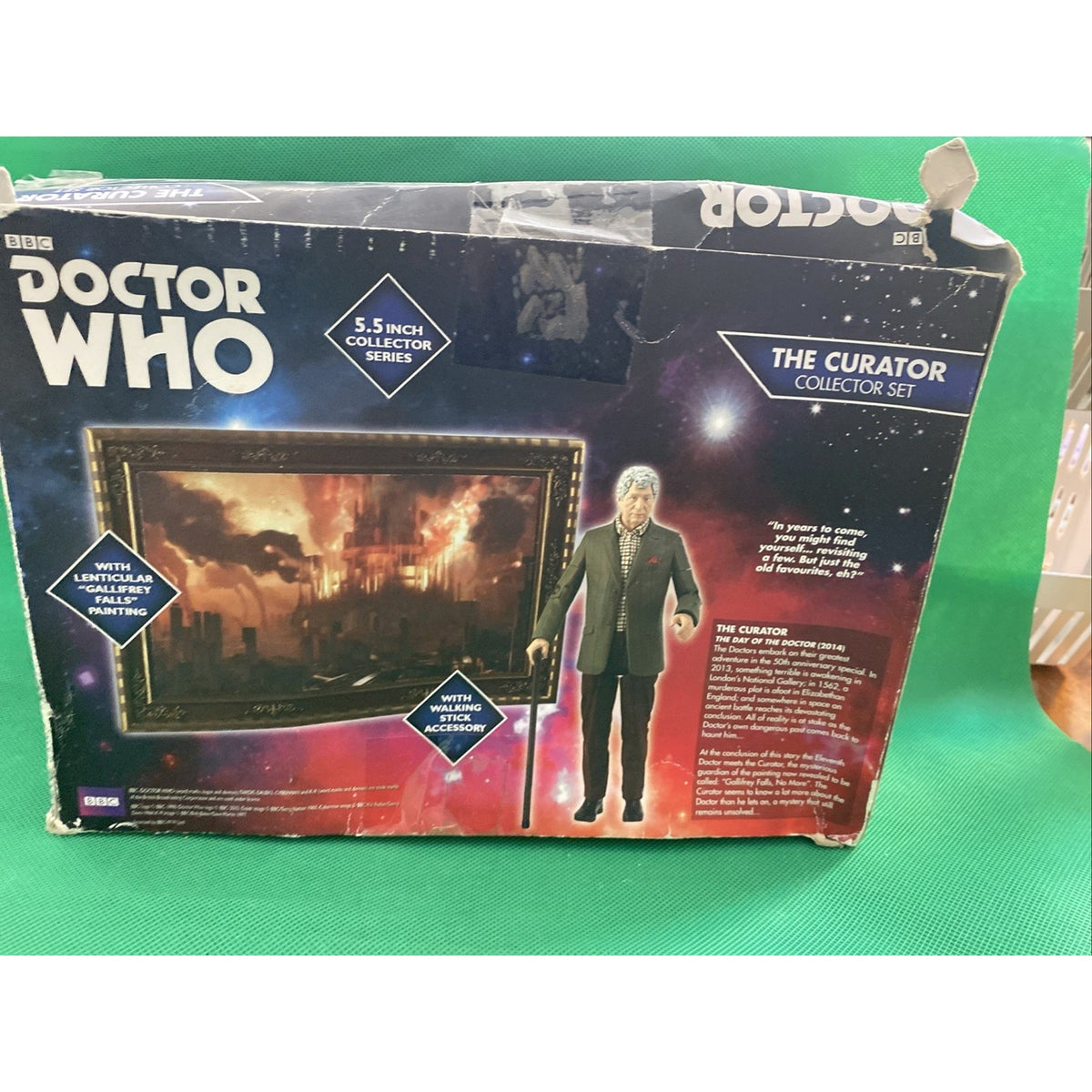 Doctor Who The Curator Collector Set 5.5" Action Figure Gallifrey Falls BBC