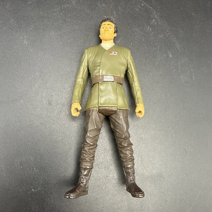 STAR WARS HASBRO Force Awakens Poe Dameron Officer 2015 Loose 1:18 #B80