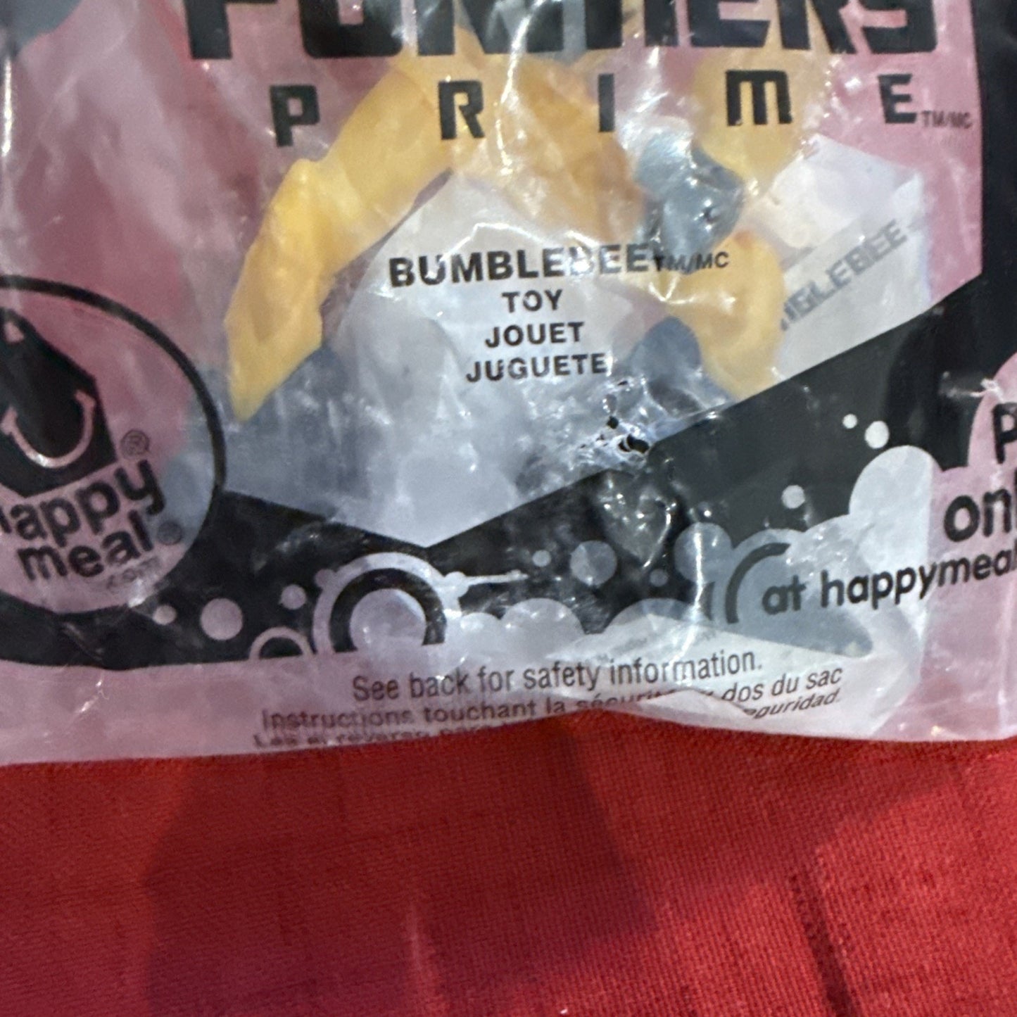 2013 McDonald’s Fast Food Trans Formers Prime Bumblebee #2