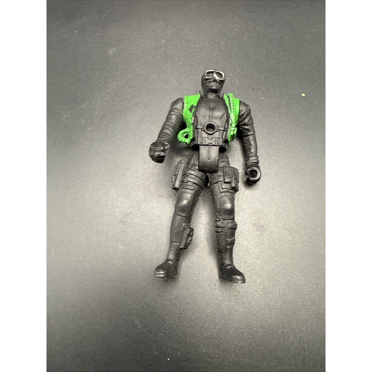 Chap Mei Scuba Diver Frogman Action Figure Green Vest 3.5”Tall