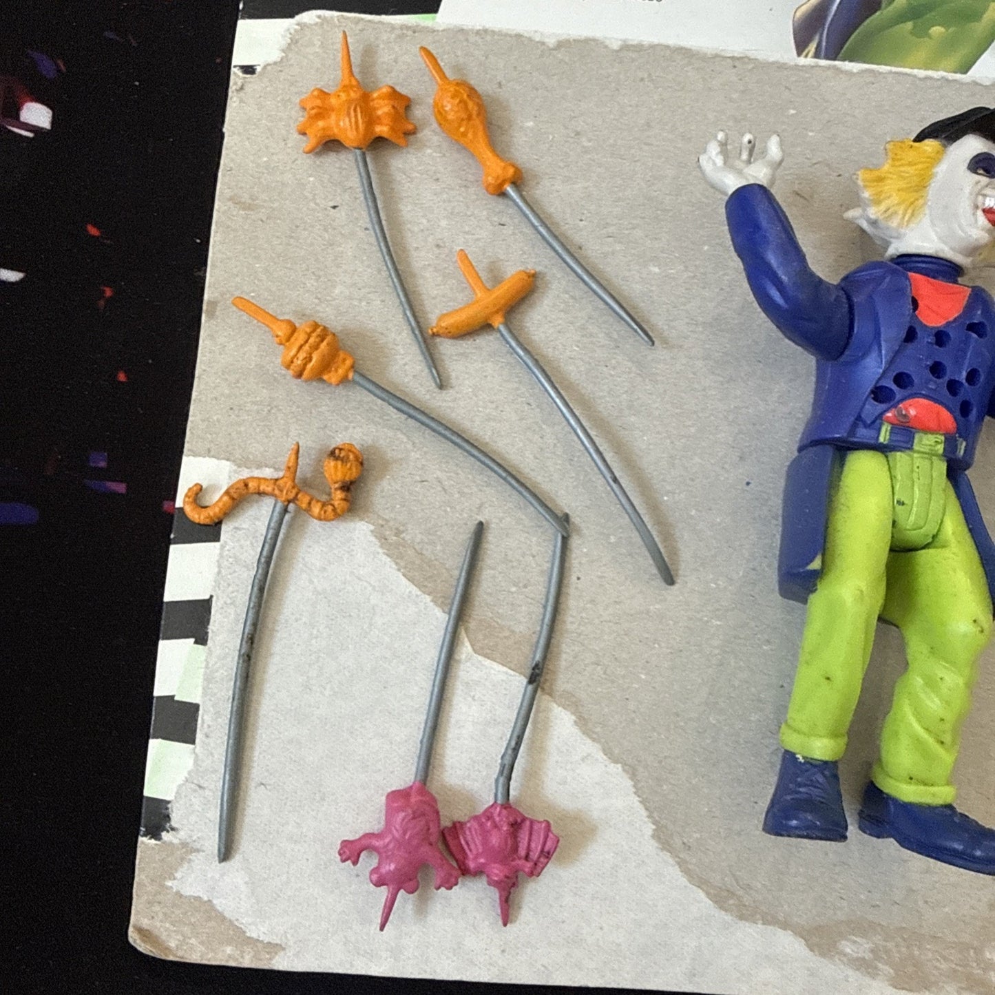 beetlejuice action figure shish kebab kenner 1989 kenner collectible Damaged