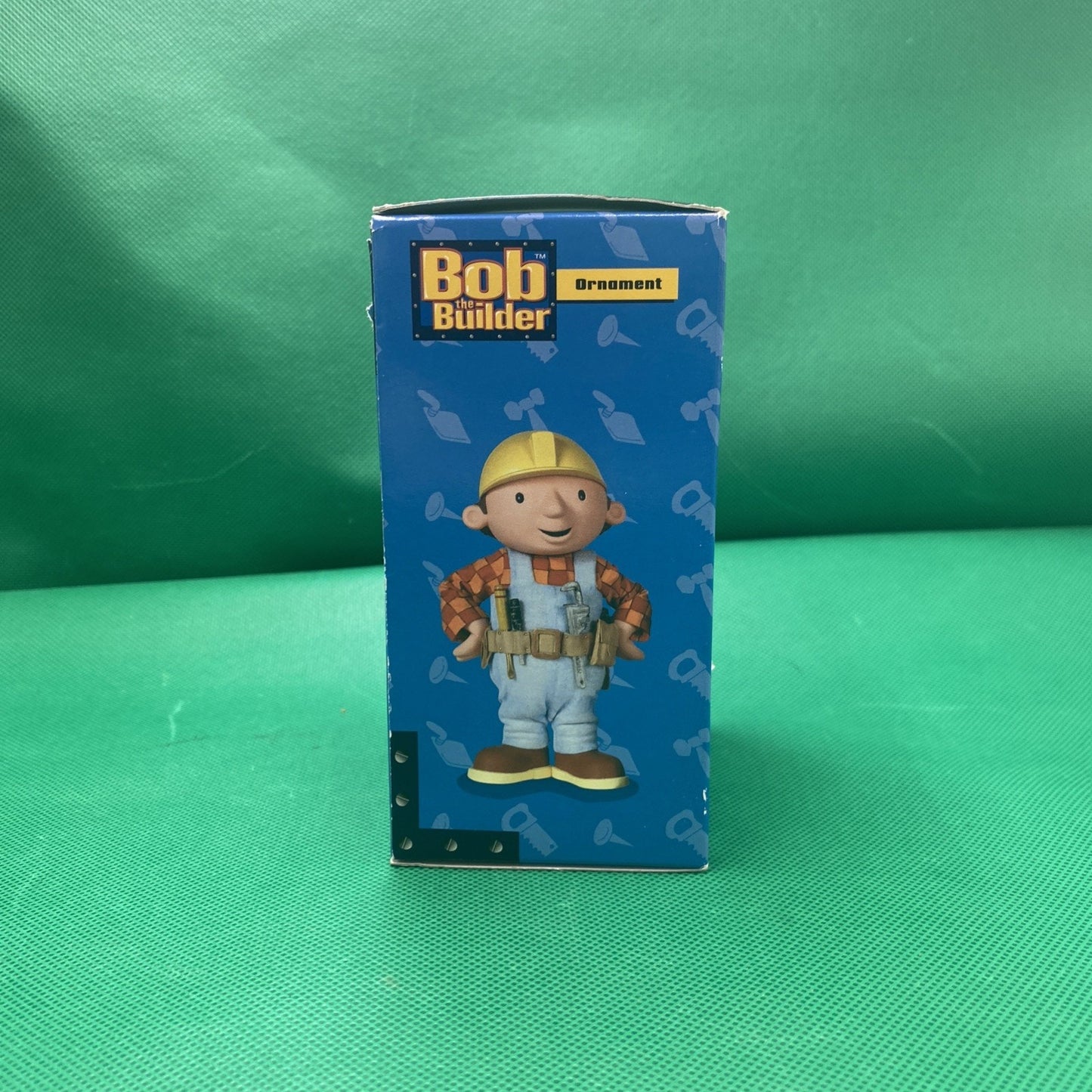 Bob the Builder Hanging Christmas Ornament Resin Character Small 2004 Read Desc.